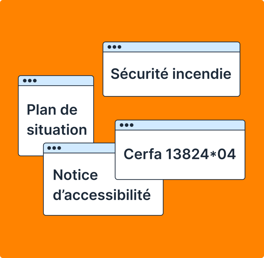 Ouvrir un commerce avec Normizy — documents ERP requis : sécurité incendie, notice d'accessibilité, plan de situation et Cerfa 13824*04